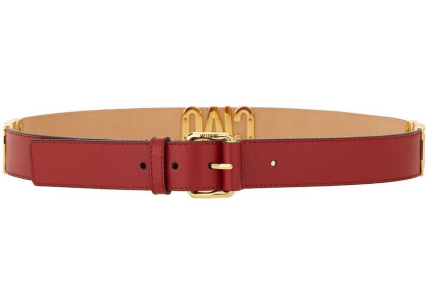 Curele Moschino Hello Belt RED Femei (BM 17353426) 1
