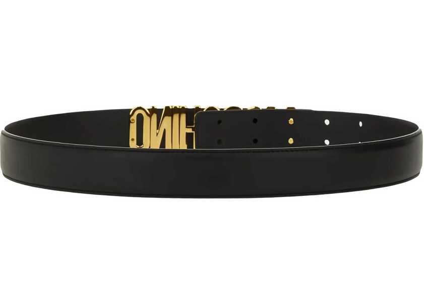 Curele Moschino Cinrua With Logo BLACK Barbati (BM 17353477) 2