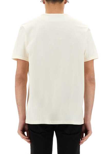 Tricouri Fred Perry Ringer T-Shirt IVORY Barbati (BM 17353480) 3