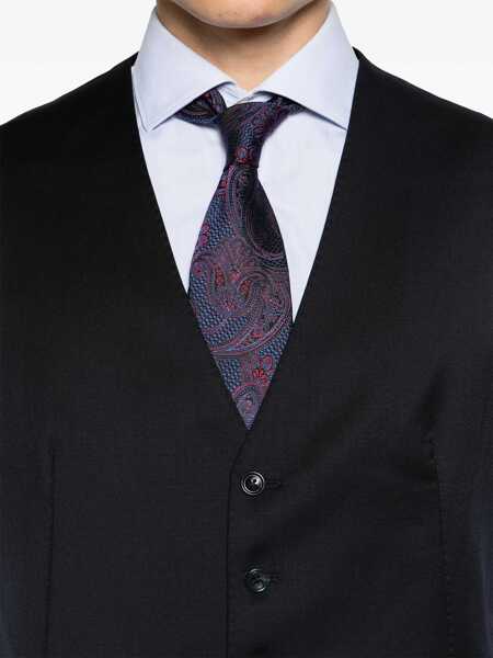 Veste costum Tagliatore Wool Vest BLUE Barbati (BM 17353708) 5