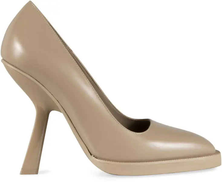 Pantofi cu toc Salvatore Ferragamo Salvatore Ferragamo Leather Pumps Beige Femei (BM 17353833) 2