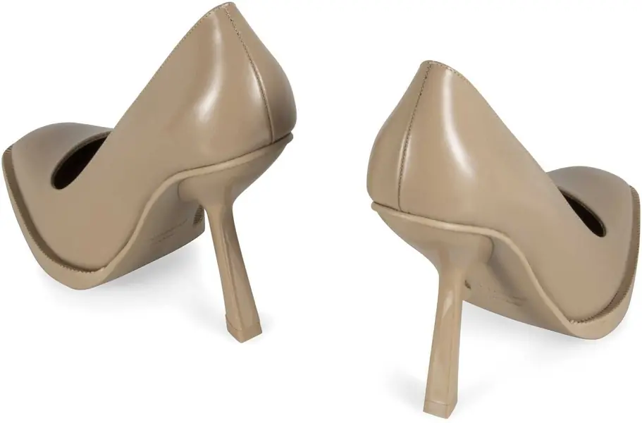 Pantofi cu toc Salvatore Ferragamo Salvatore Ferragamo Leather Pumps Beige Femei (BM 17353833) 4