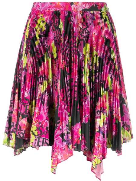 Fuste Versace Versace Printed Pleated Skirt MULTICOLOR Femei (BM 17354319) 1