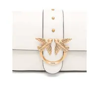 Genti de umar Pinko Dama pagina 2 - Genti de umar Pinko Pinko Love Bag Slouchy Shoulder Bag WHITE Femei (BM 17355009) - B-mall.ro