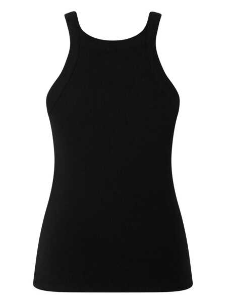 Topuri Pinko Pinko Semi-Trasparent Black Wipe Top With Horses Black Femei (BM 17355165) 2