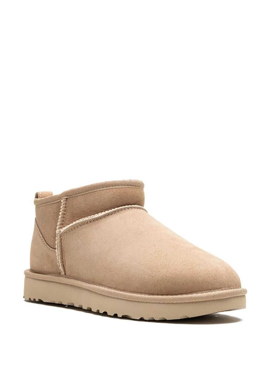Bocanci UGG UGG W Classic Ultra Mini Boot Shoes Beige Femei (BM 17355237) 4
