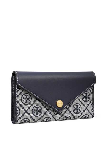 Portofele Tory Burch Tory Burch Wallets BLUE Femei (BM 17355966) 2