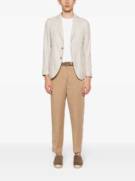 Costume Tagliatore Tagliatore Prince Of Wales Checked Jacket Beige Barbati (BM 17356281) 2