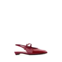 Balerini Prada Dama - Balerini Prada Prada Slingback Ballet Flats RED Femei (BM 17356299) - B-mall.ro