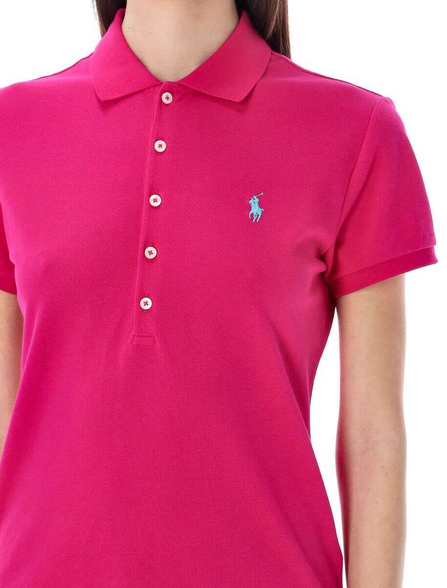 Tricouri Polo Ralph Lauren Polo Ralph Lauren Classic Polo Shirt PINK SKY Femei (BM 17357760) 3