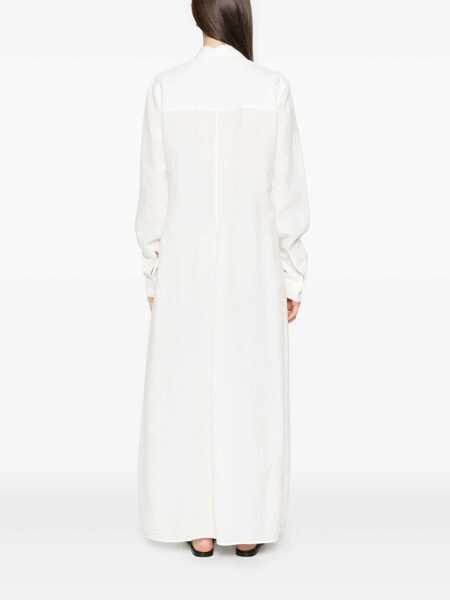 Rochii TOTME TOTEME Silk Shirtdress WHITE Femei (BM 17357829) 4