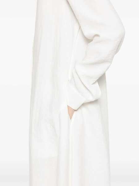 Rochii TOTME TOTEME Silk Shirtdress WHITE Femei (BM 17357829) 5