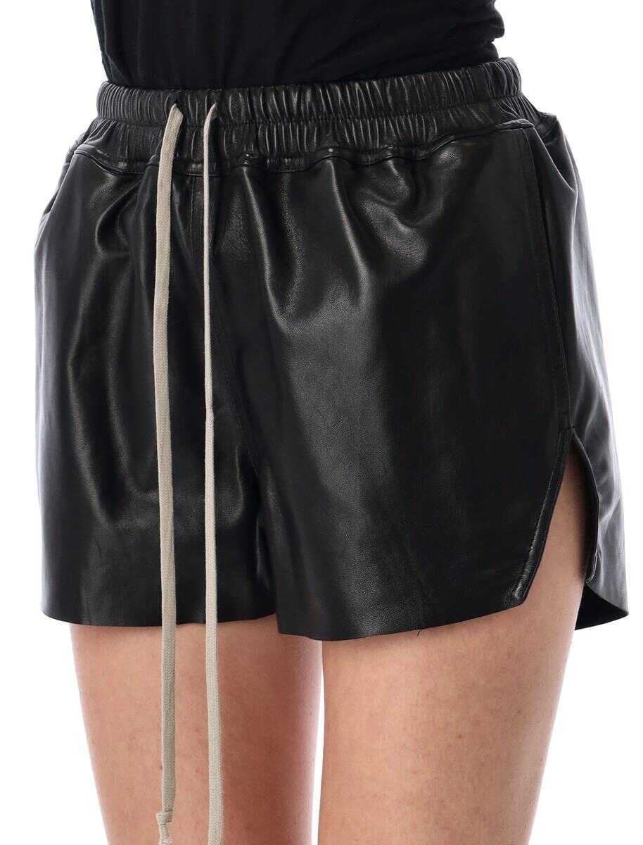 Pantaloni casual Rick Owens Rick Owens Runway Short Boxer Black Femei (BM 17358369) 3