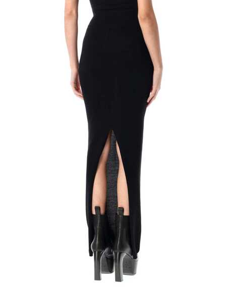 Fuste Rick Owens Rick Owens Pillar Skirt Black Femei (BM 17358375) 2