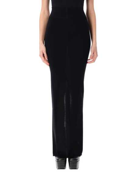 Fuste Rick Owens Rick Owens Pillar Skirt Black Femei (BM 17358375) 1