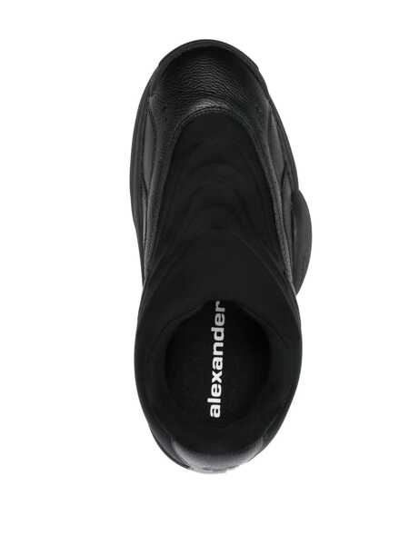Sneakers Alexander Wang Alexander Wang Leather Slip-On Sneakers Black Femei (BM 17358732) 4
