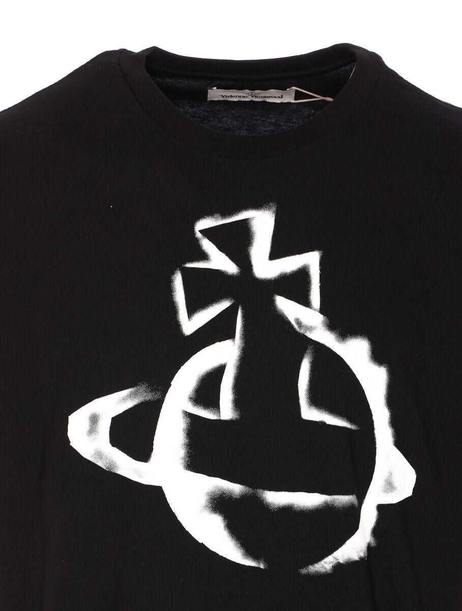 Topuri Vivienne Westwood Vivienne Westwood T-Shirts And Polos Black Barbati (BM 17359677) 3