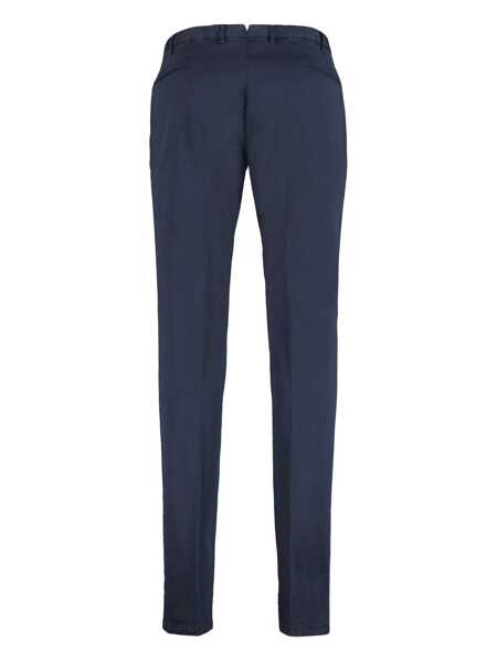 Pantaloni THE ALPHABET The Alphabet The Pants - Stretch Cotton Chino Trousers BLUE Barbati (BM 17360409) 2