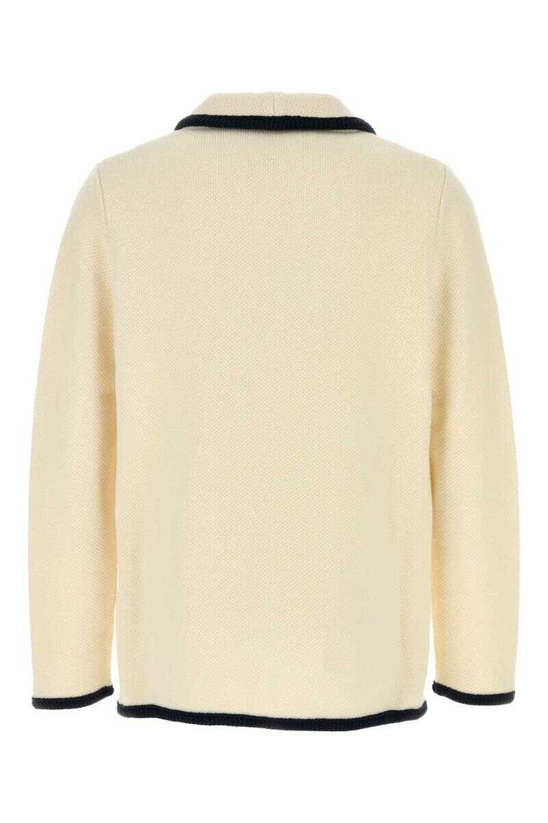 Geci Valentino Garavani Valentino Garavani Jackets And Vests WHITE Barbati (BM 17361189) 2