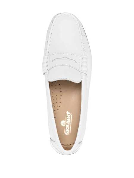 Mocasini Sebago Sebago  Flat Shoes WHITE Femei (BM 17361702) 4