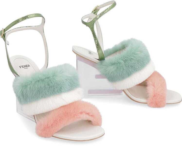 Pantofi cu toc Fendi Fendi First Heeled Sandals MULTICOLOR Femei (BM 17363007) 3
