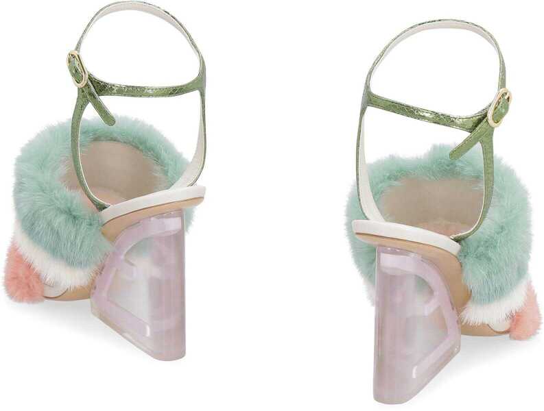 Pantofi cu toc Fendi Fendi First Heeled Sandals MULTICOLOR Femei (BM 17363007) 4