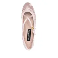 Balerini Dama - Balerini Dolce & Gabbana Dolce & Gabbana Ballerinas With Logo Buckle Beige Femei (BM 17363082) - B-mall.ro