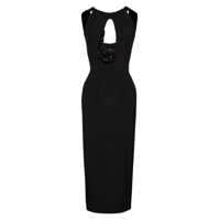 Rochii Magda Butrym Wool Midi Dress With Keyhole Opening Femei