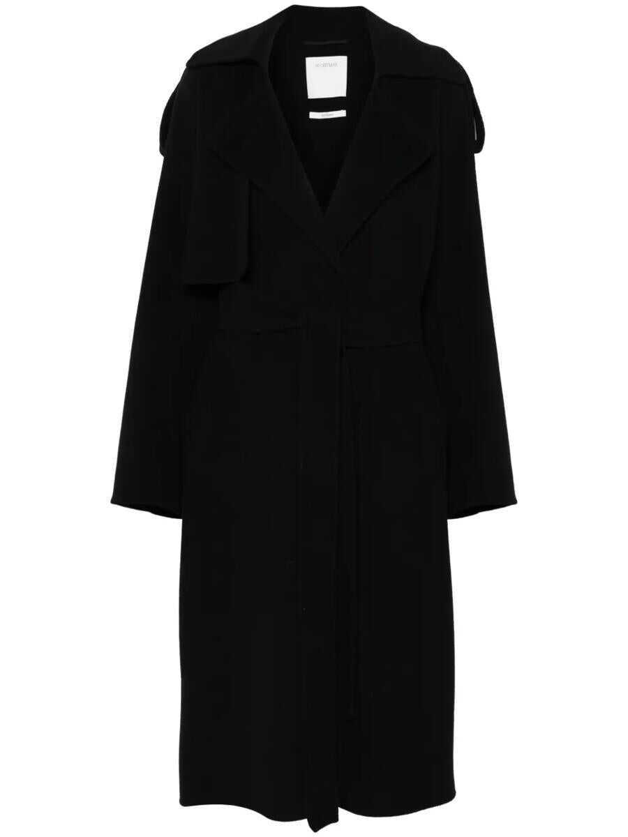 Paltoane SPORTMAX Sportmax Coat Fiore Black Femei (BM 17363301) 1