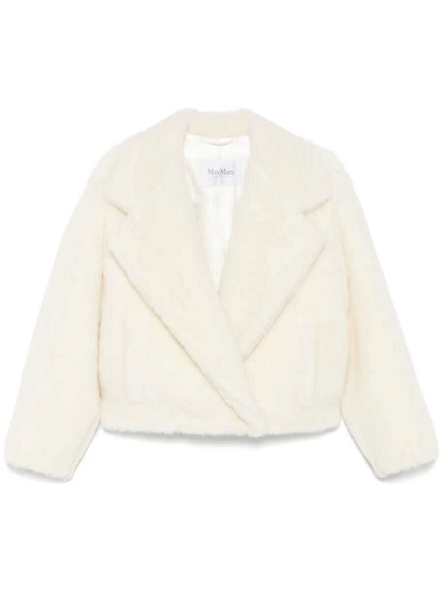 Geci Max Mara Max Mara Oggeri Jacket WHITE Femei (BM 17363334) 1