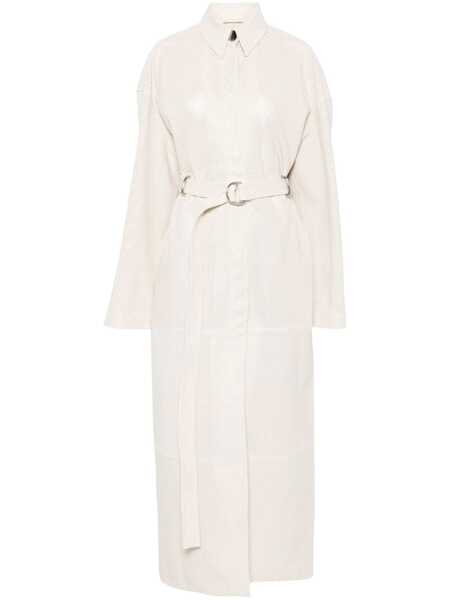 Paltoane SPORTMAX Sportmax Perforated Coat Beige Femei (BM 17363400) 1