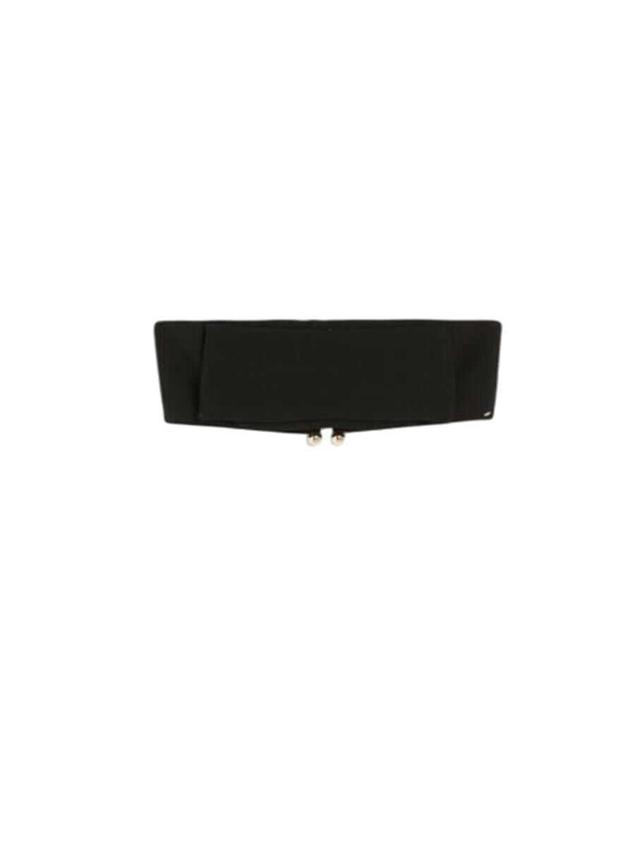 Topuri SPORTMAX Sportmax Bandeau Top In Viscose Black Femei (BM 17363520) 1