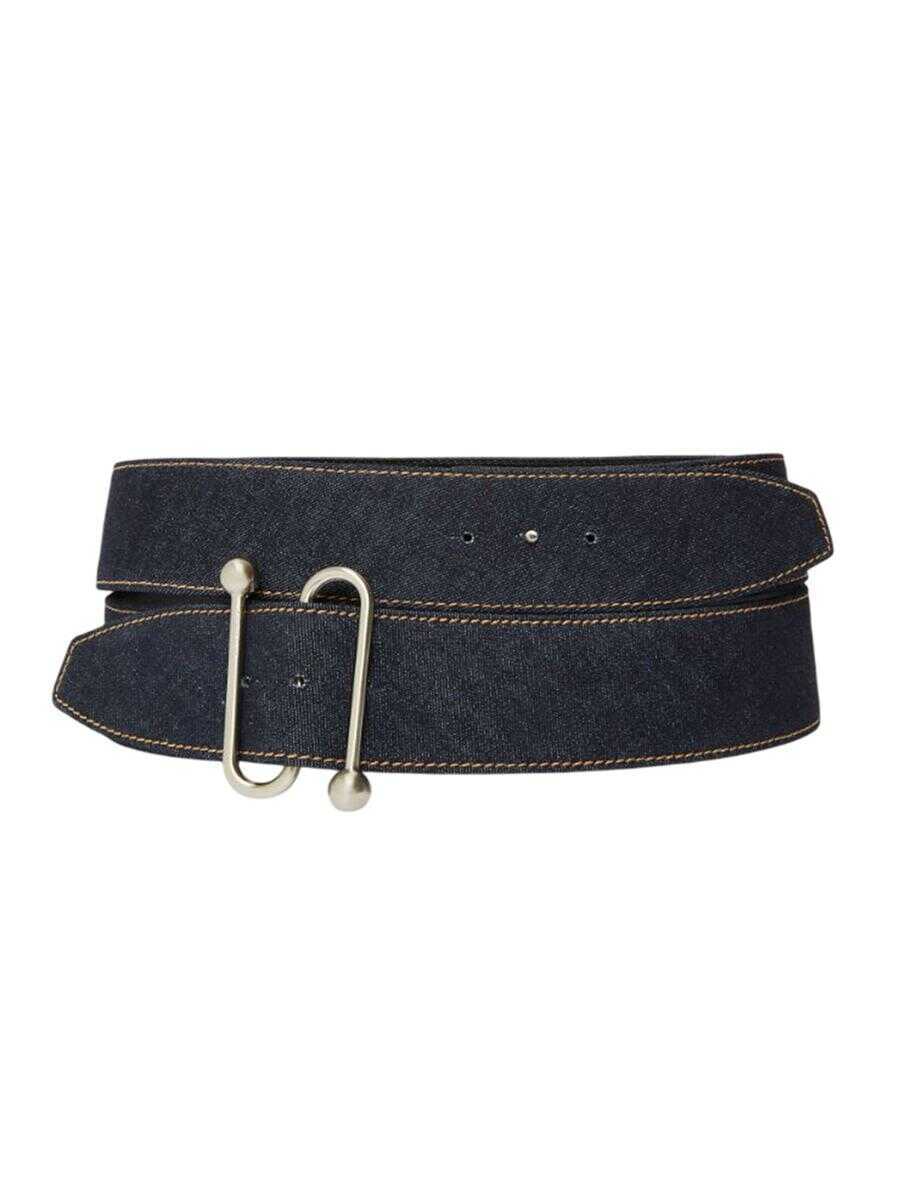 Curele SPORTMAX Sportmax Denim Belt BLUE Femei (BM 17363526) 1