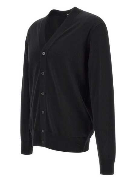 Cardigane Paolo Pecora Paolo Pecora Virgin Wool Cardigan Black Barbati (BM 17363580) 3