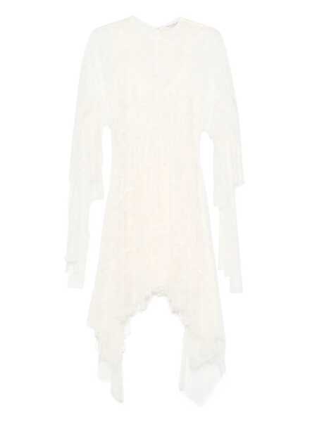 Rochii Philosophy Philosophy Di Lorenzo Serafini Lace Asymmetric Mini Dress In Ivory WHITE Femei (BM 17363661) 1