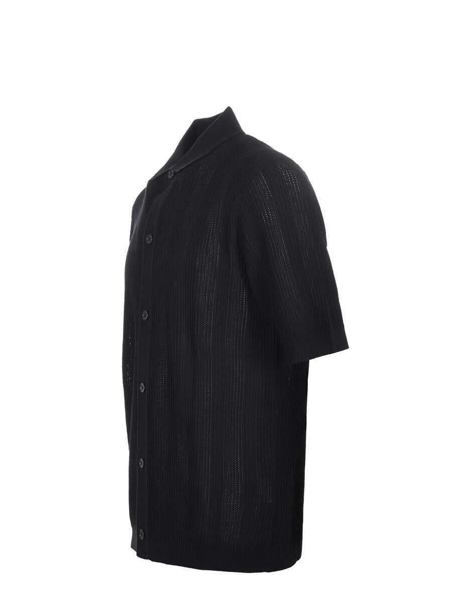 Camasi Paolo Pecora Paolo Pecora T-Shirts And Polos Black Barbati (BM 17363682) 2