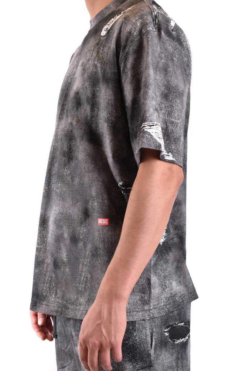 Topuri Diesel Diesel T-Shirts MULTICOLOR Barbati (BM 17363763) 4