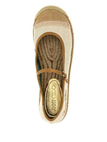 Balerini Jimmy Choo Jimmy Choo Aciel Espadrilles Beige Femei (BM 17364429) 4