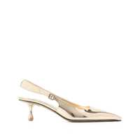 Pantofi cu toc Jimmy Choo Amel Leather Slingback Pumps Femei