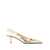 Jimmy Choo Jimmy Choo Amel Leather Slingback Pumps GOLD