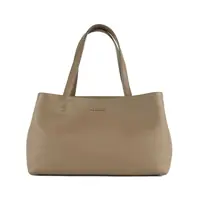 Genti de mana Orciani Tata Soft Kiwi Colored Leather Shoulder Tote Bag Femei
