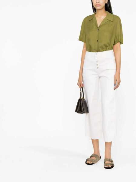 Blugi FRAME Frame Wide-Leg Jeans WHITE Femei (BM 17364789) 2