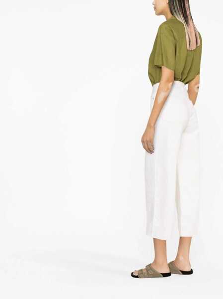 Blugi FRAME Frame Wide-Leg Jeans WHITE Femei (BM 17364789) 3