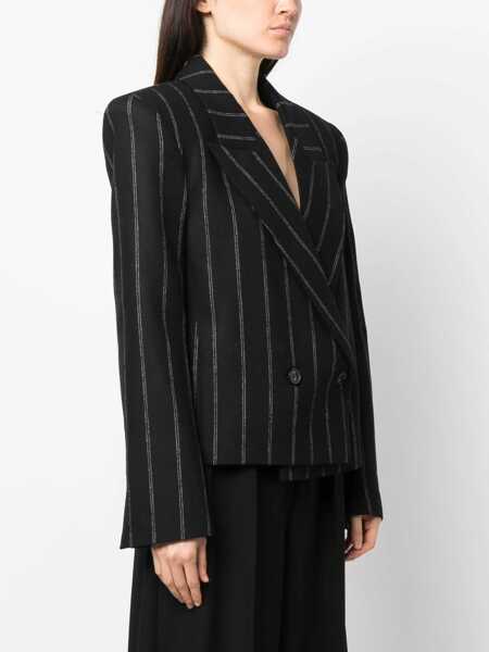 Sacouri THE MANNEI The Mannei Bert Double Breasted Blazer Black Femei (BM 17365071) 3