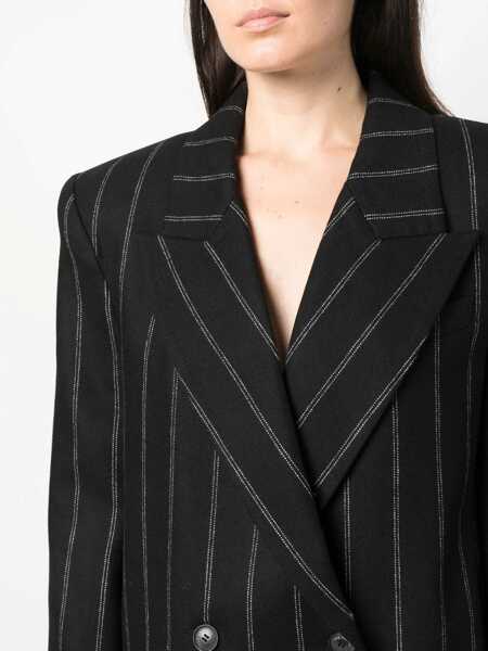 Sacouri THE MANNEI The Mannei Bert Double Breasted Blazer Black Femei (BM 17365071) 5