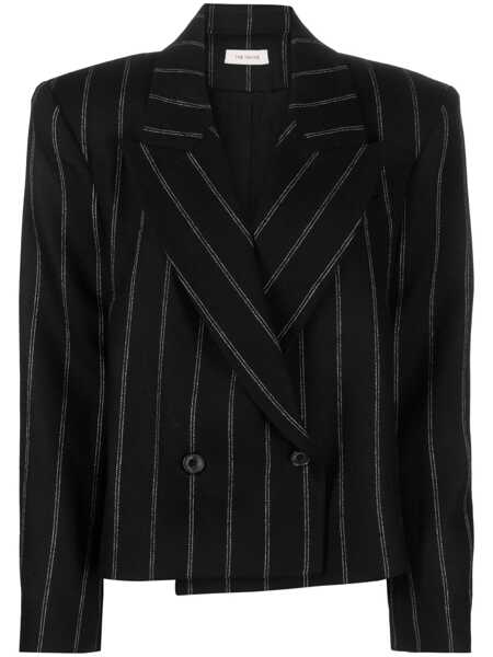 Sacouri THE MANNEI The Mannei Bert Double Breasted Blazer Black Femei (BM 17365071) 1