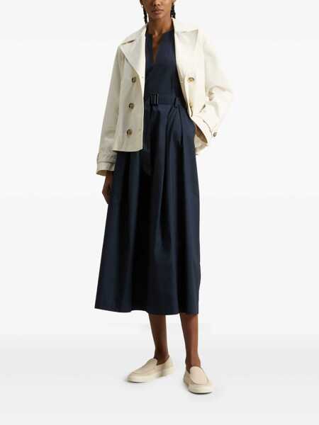 Geci Woolrich Woolrich Cotton Pecoat WHITE Femei (BM 17366016) 2