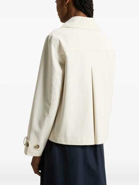 Geci Woolrich Woolrich Cotton Pecoat WHITE Femei (BM 17366016) 4