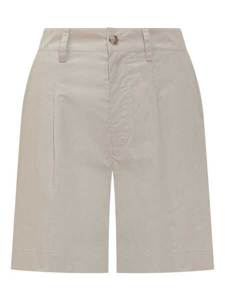 Pantaloni casual Woolrich Woolrich Short Pants Beige Femei (BM 17366022) 1