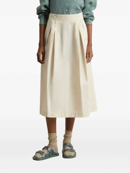 Fuste Woolrich Woolrich Long Skirt Beige Femei (BM 17366025) 3